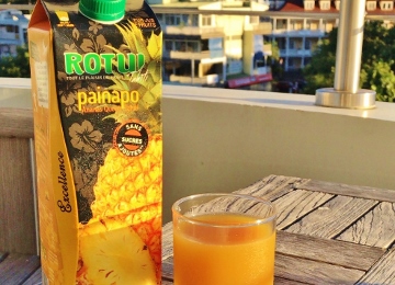 Rotui のパイナップルジュースは最高です
